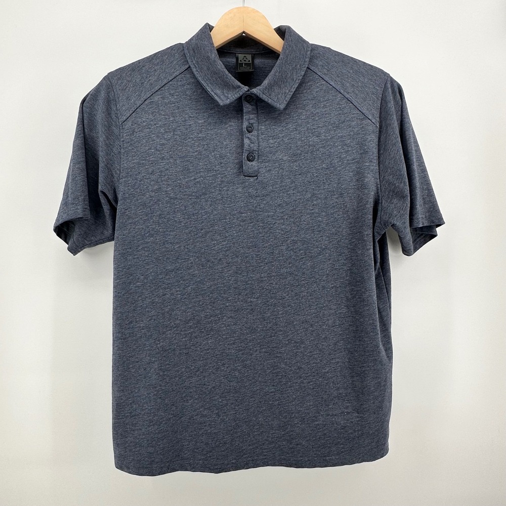 Magpul Ind Corp Mens Large MAG751 Heather Blue Short Sleeve Tactical Polo Shirt - Picture 4 of 13